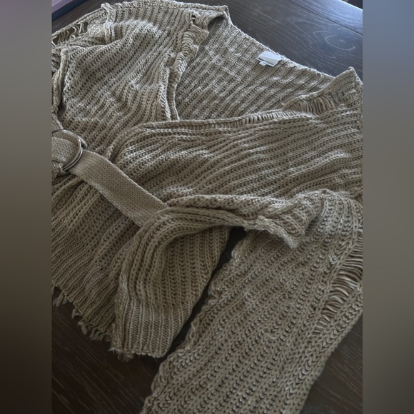 12th Tribe Upper East Side Belted Cardigan - Picture 5 of 7